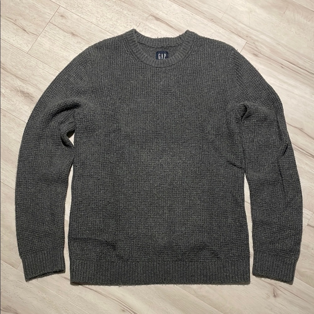 GAP Men's Gray Knit Sweater